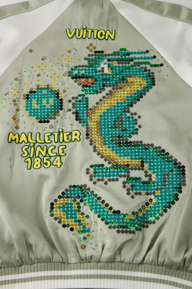Louis Vuitton Embroidered Souvenir Jacket – LC026 ModernLook 5365