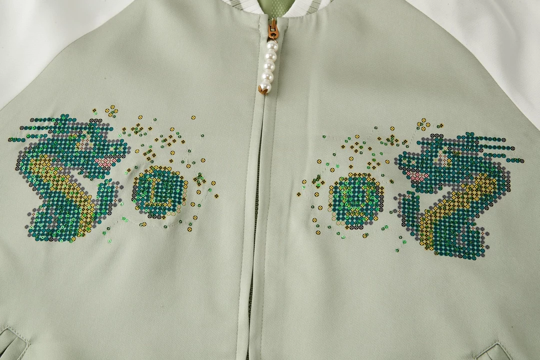 Louis Vuitton Embroidered Souvenir Jacket – LC026 ModernLook 5365