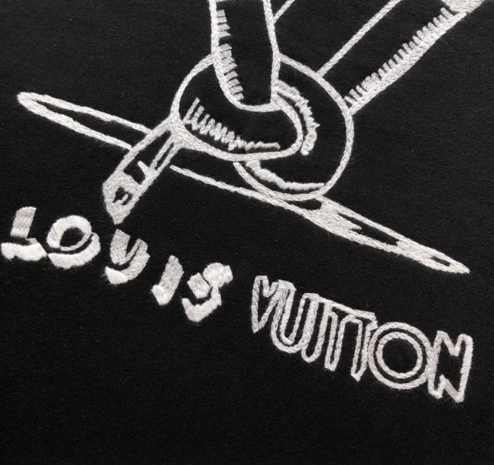Louis Vuitton Embroidered Sweatshirt  – SLV043 NewStyle 2389