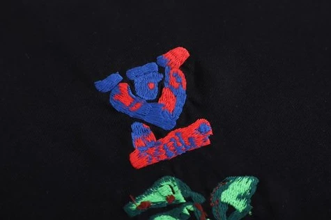 Louis Vuitton Flower and Green Leaf Embroidery – LSVT92 NewStyle 1271