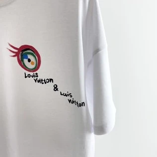 Louis Vuitton Graffiti LOGO Hand-Painted Printing Color Layered Rich – LSVT65 Comfortable 7201