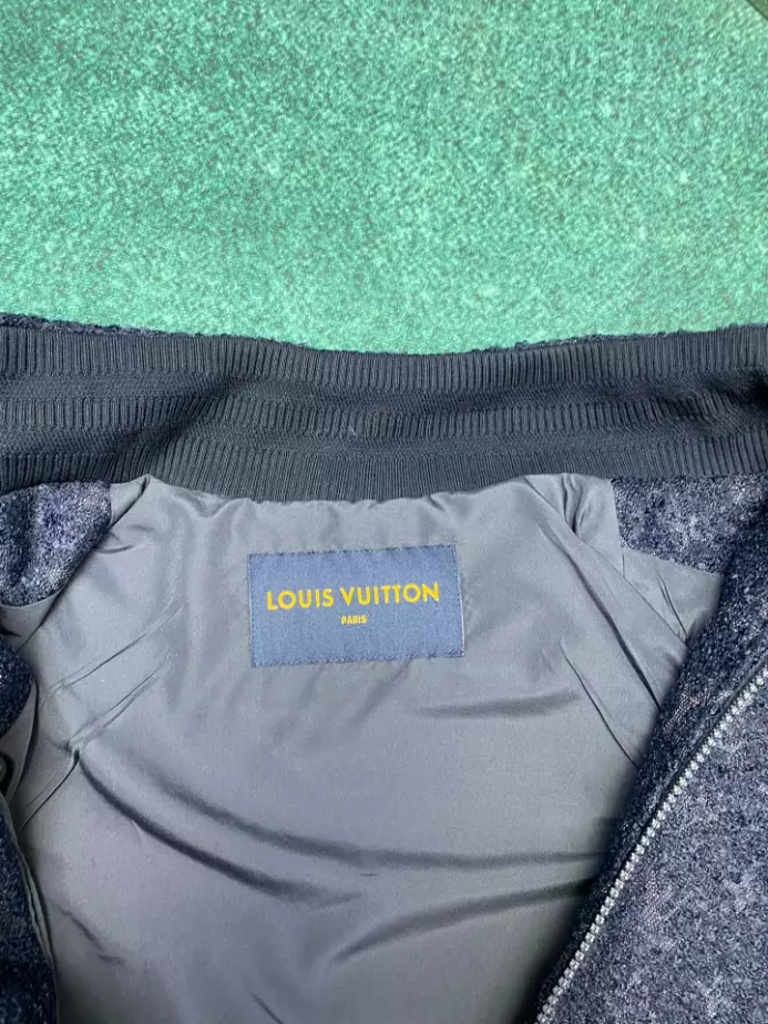 Louis Vuitton Monogram Wool Bouclette Zipped Blouson Jacket – LC016 Affordable 4420