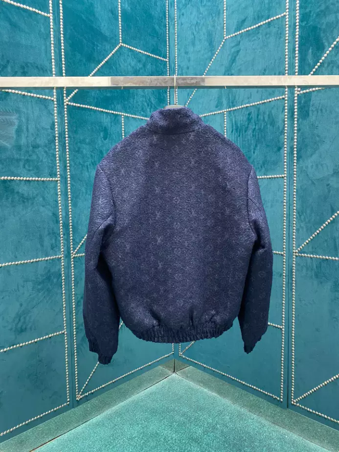 Louis Vuitton Monogram Wool Bouclette Zipped Blouson Jacket – LC016 Affordable 4420