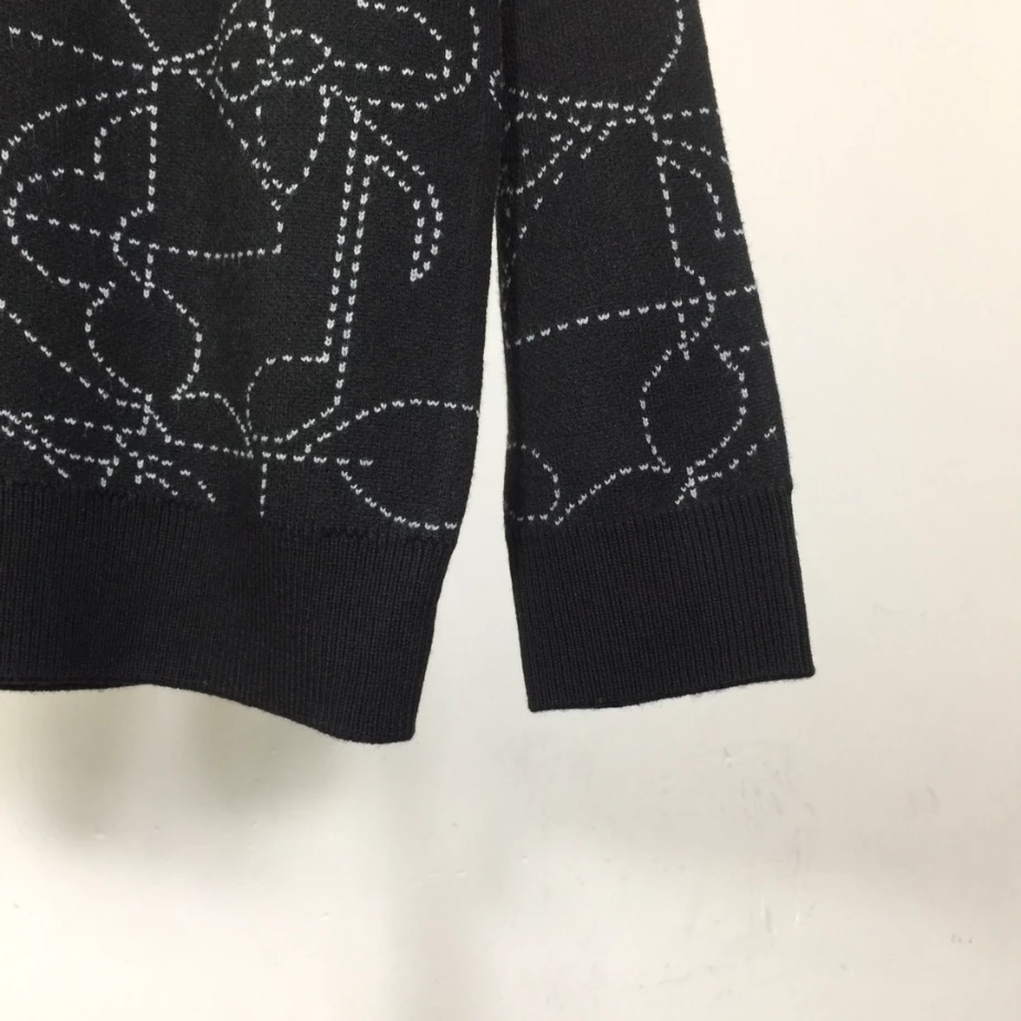 Louis Vuitton Music Line Embroidered Crewneck – SLV051 BestValue 5863