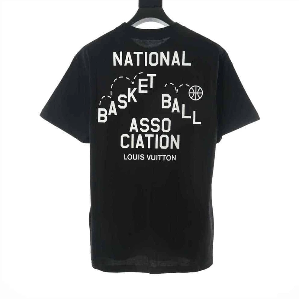 Louis Vuitton NBA Front And Black Print T-Shirt – LSVTS01 ModernLook 6499