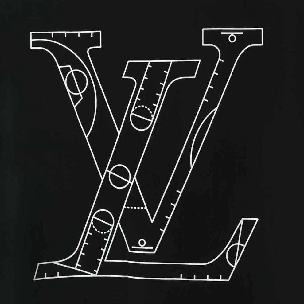 Louis Vuitton NBA Front And Black Print T-Shirt – LSVTS01 ModernLook 6499