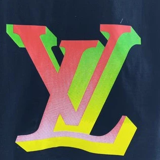 Louis Vuitton New Overprint Color LOGO Pattern – LSVT72 EasyMatch 2304