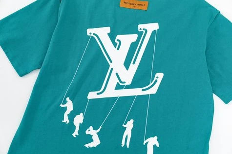Louis Vuitton Paratrooper Character Letter Print T-shirt – LSVT83 AllSeason 9124