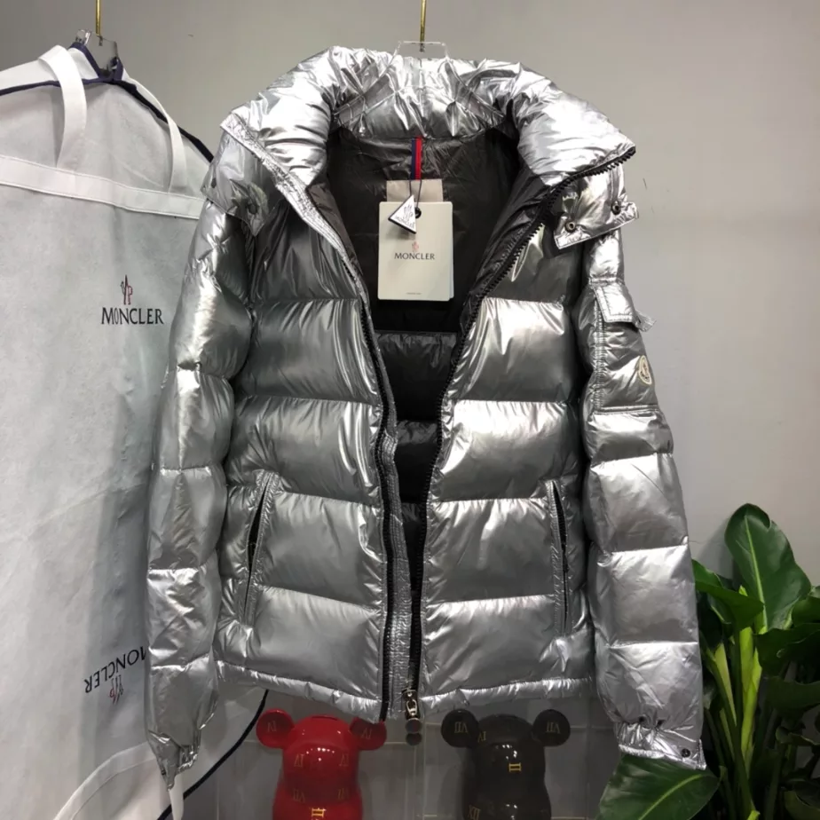 Moncler Maya Silver Colour Jacket – MC072 StreetReady 6341