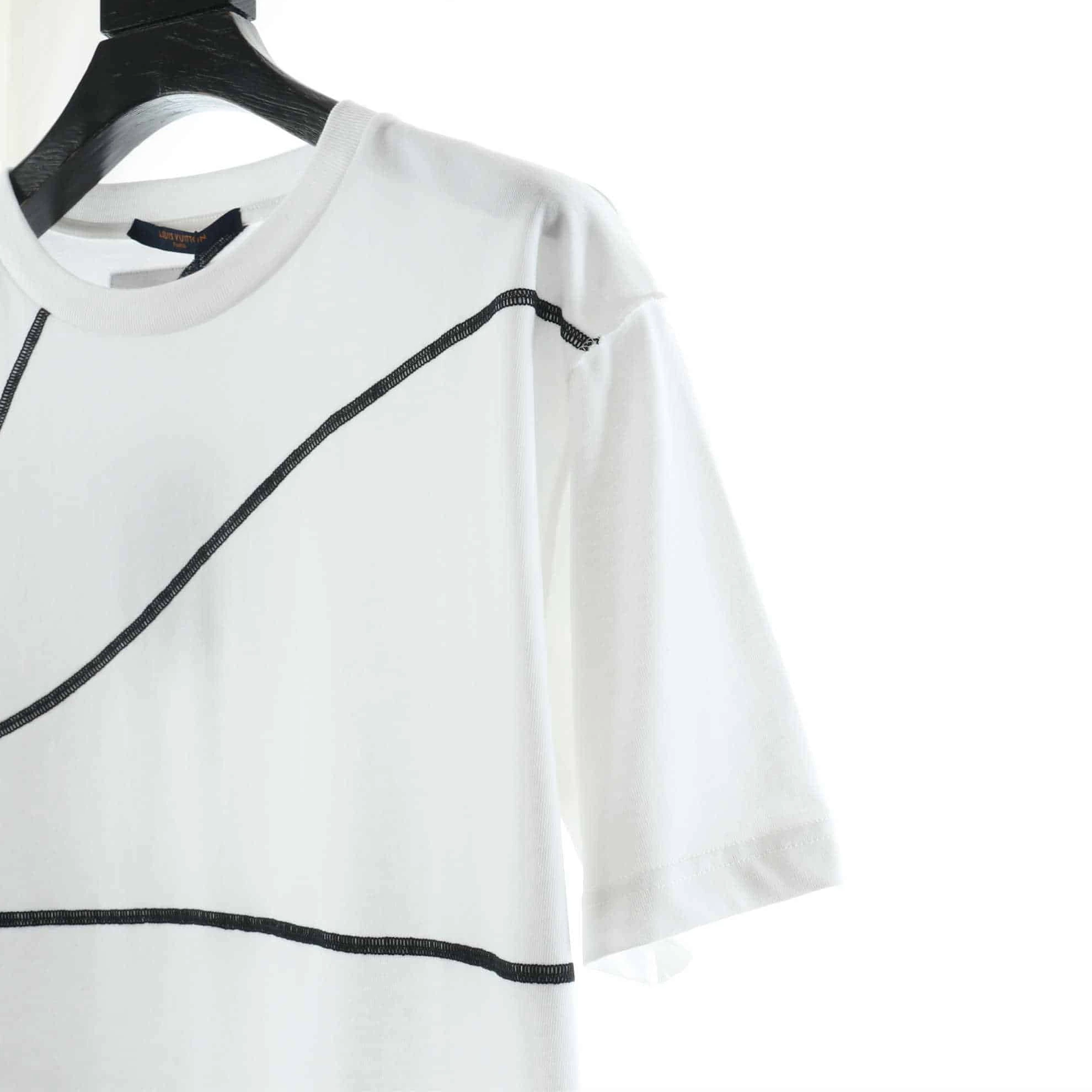 NewStyle 1525 Lvxnba Embroidery Detail T-Shirt – LSVT15