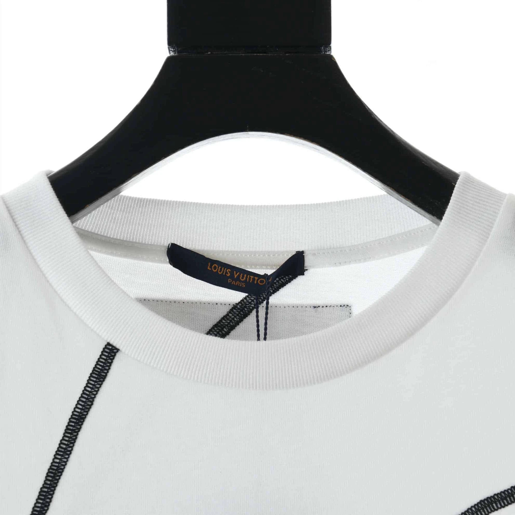 NewStyle 1525 Lvxnba Embroidery Detail T-Shirt – LSVT15