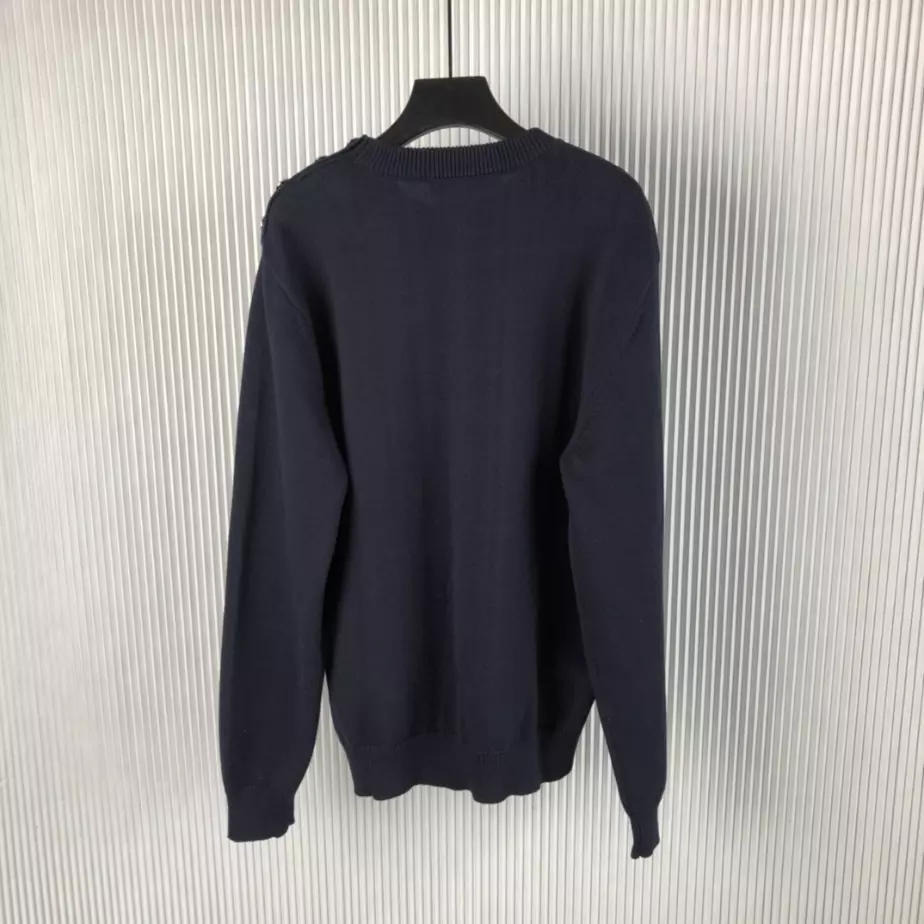 NewStyle 7367 Louis Vuitton Embroidered Cotton-Blend Crewneck – SLV053