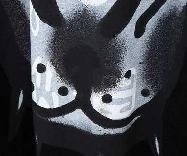 Popular 2246 Givenchy Oversized T-Shirt with Tag Effect Dog Print – GVS22