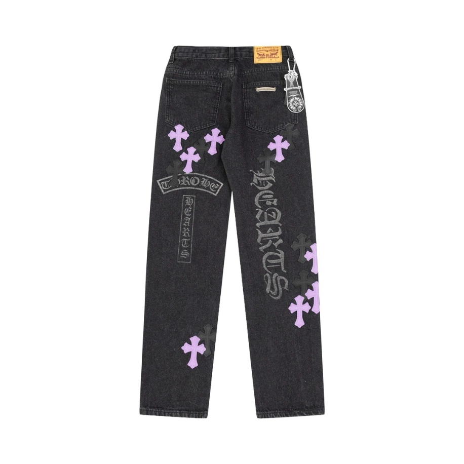 Popular 4814 Cross Patch Jeans Chrome Hearts – AJ070