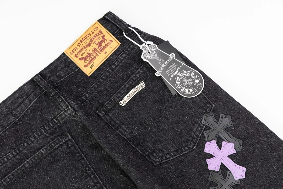 Popular 4814 Cross Patch Jeans Chrome Hearts – AJ070