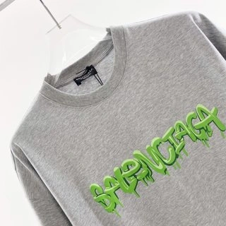 Popular 5606 Balenciaga Drop Glue Mixed Color Foaming T-Shirt – BBS033