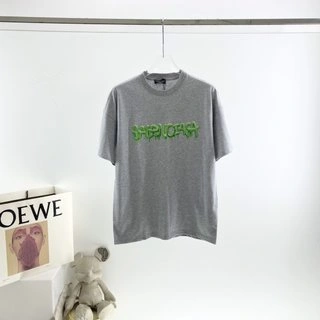 Popular 5606 Balenciaga Drop Glue Mixed Color Foaming T-Shirt – BBS033