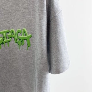 Popular 5606 Balenciaga Drop Glue Mixed Color Foaming T-Shirt – BBS033