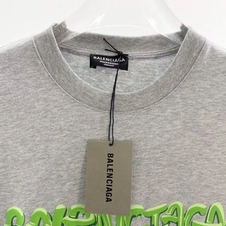 Popular 5606 Balenciaga Drop Glue Mixed Color Foaming T-Shirt – BBS033