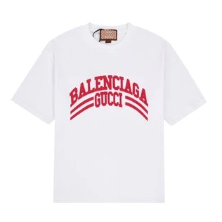 Popular 8493 GUCCI x BALENCIAGA T-SHIRT – GCS100
