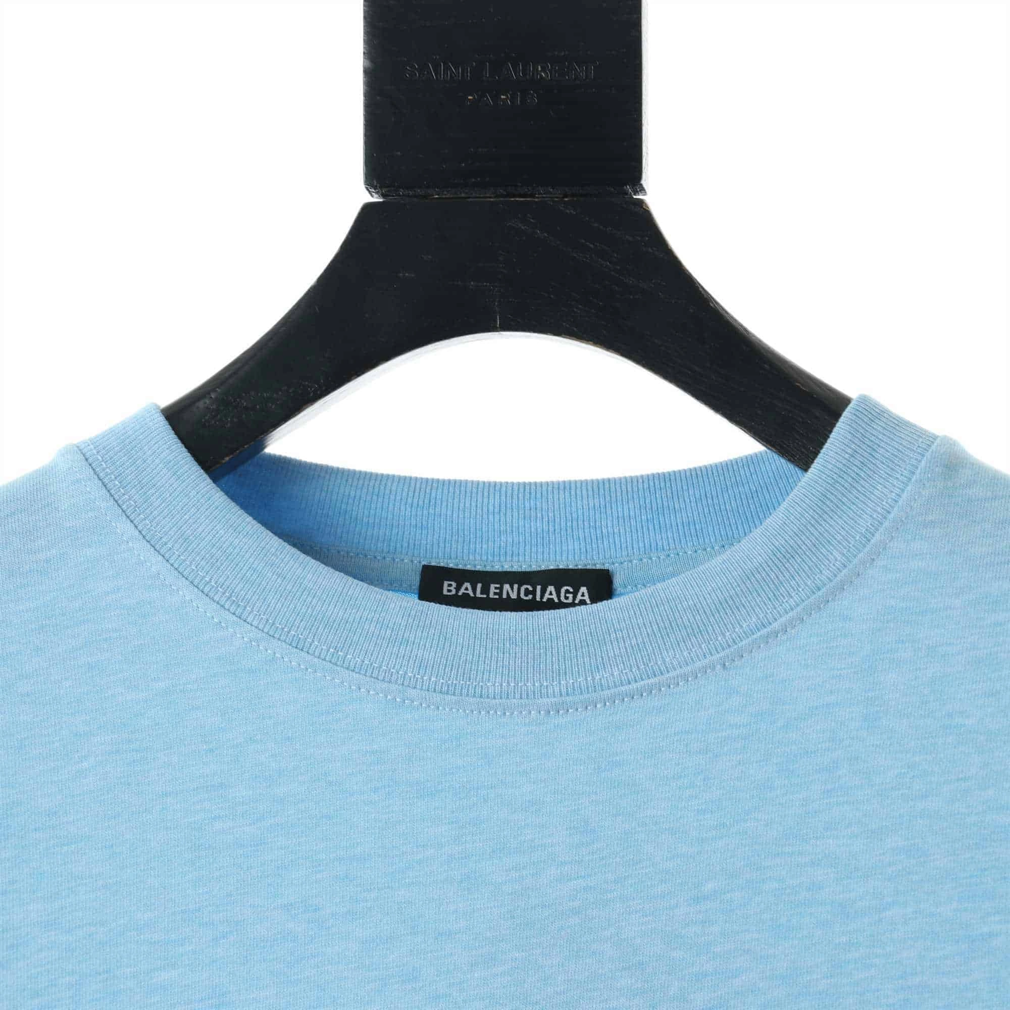 Popular 9195 Balenciaga BB Logo T-Shirt – BBS016