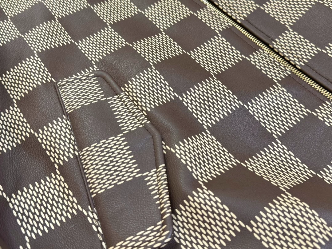 SportInspired 6685 Louis Vuitton Damier Leather Harrington Jacket – LC017