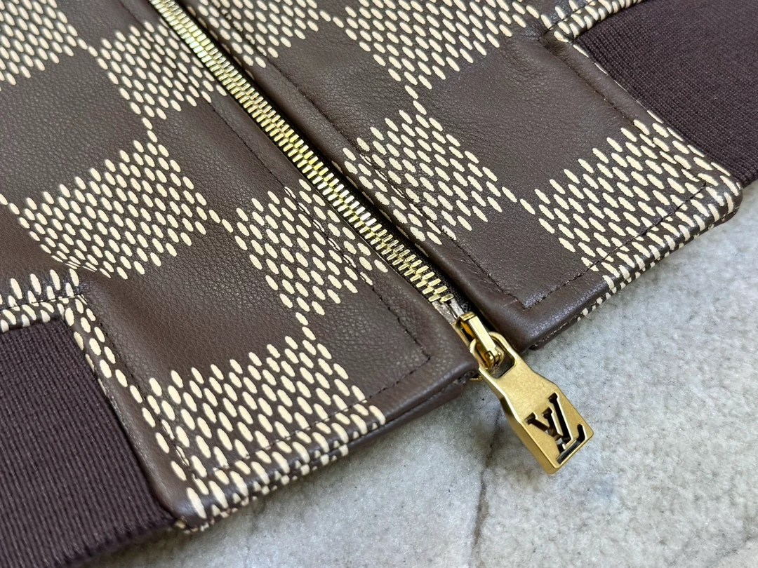 SportInspired 6685 Louis Vuitton Damier Leather Harrington Jacket – LC017
