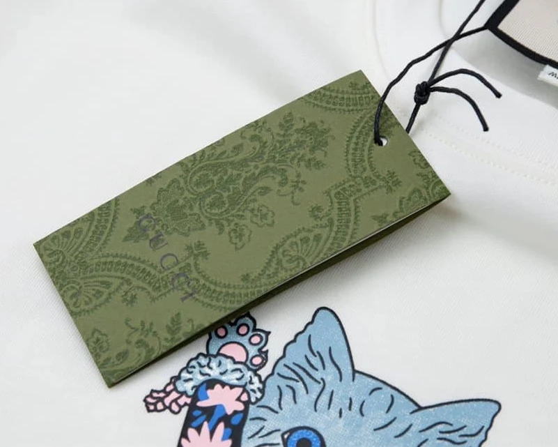 SportInspired 8869 GUCCI UPSIDE-DOWN CAT T-SHIRT – GCS158