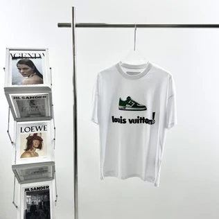 StreetReady 7309 Louis Vuitton T-shirt LV shoes embroidery – LSVT99