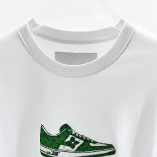 StreetReady 7309 Louis Vuitton T-shirt LV shoes embroidery – LSVT99