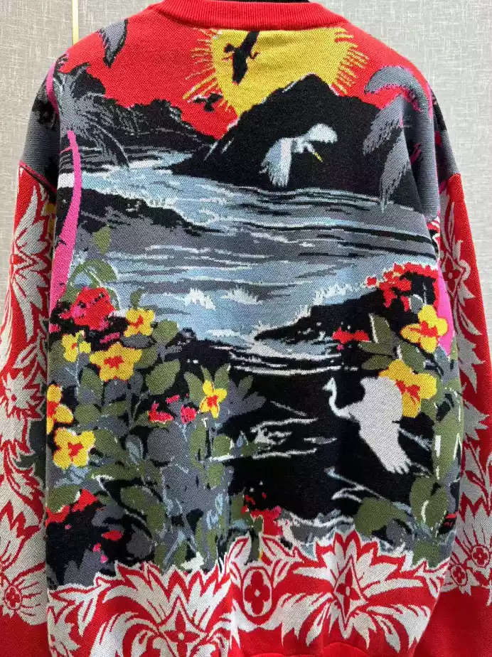 TopPick 5475 Louis Vuitton Jacquard Cotton Pullover – SLV048