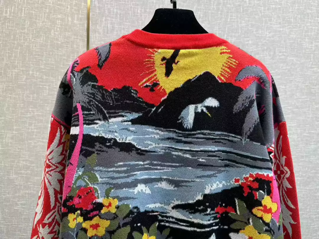 TopPick 5475 Louis Vuitton Jacquard Cotton Pullover – SLV048
