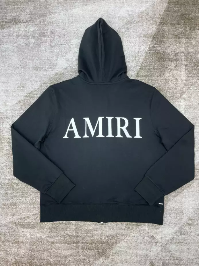TopPick 7909 Amiri Ma Core Logo Zip Hoodie – SAV001