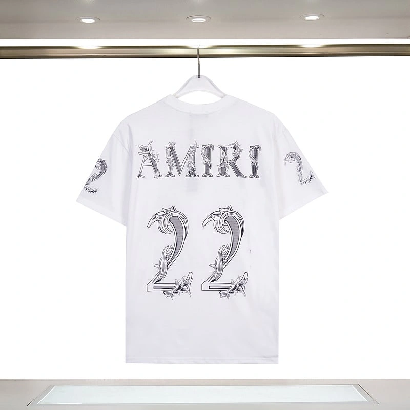 TopPick 9736 Amiri Logo-Print Cotton T-Shirt – AMS040