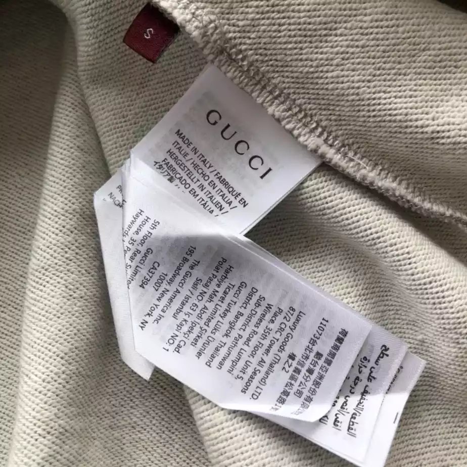 Trendy 9604 Gucci Cotton Jersey Hooded Sweatshirt – GBH002