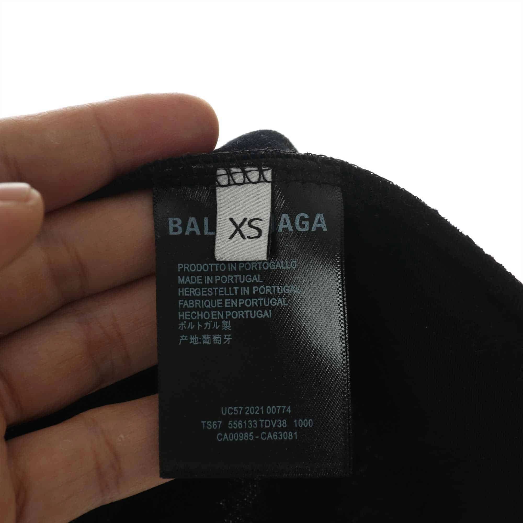 UrbanStyle 4387 Balenciaga Classic Black Coke Short Sleeve – BBS008