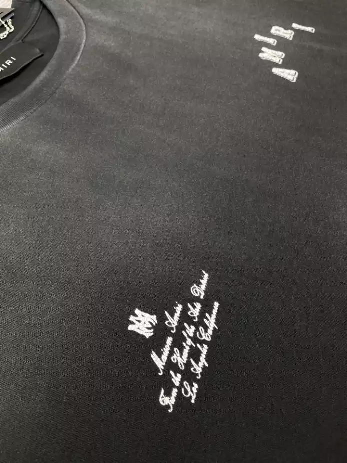 WellDesigned 3925 Amiri Cotton T-Shirt – AMS086