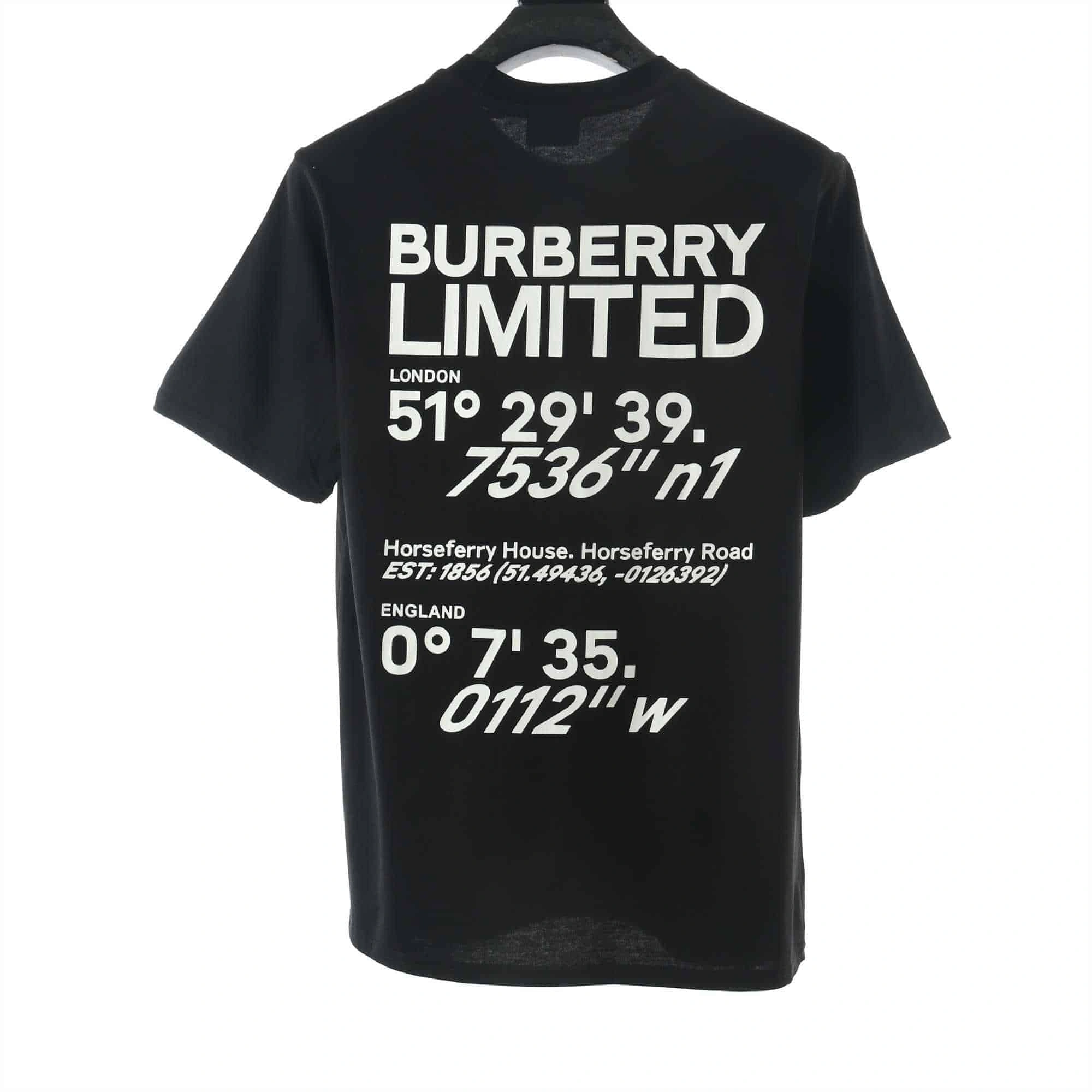 WellDesigned 6886 Burberry Black Carrick Coordinate T-Shirt – BBRS10