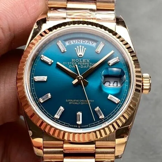 Effortless 36MM Rolex Day Date M128235-0085 Watch Q Factory 2702