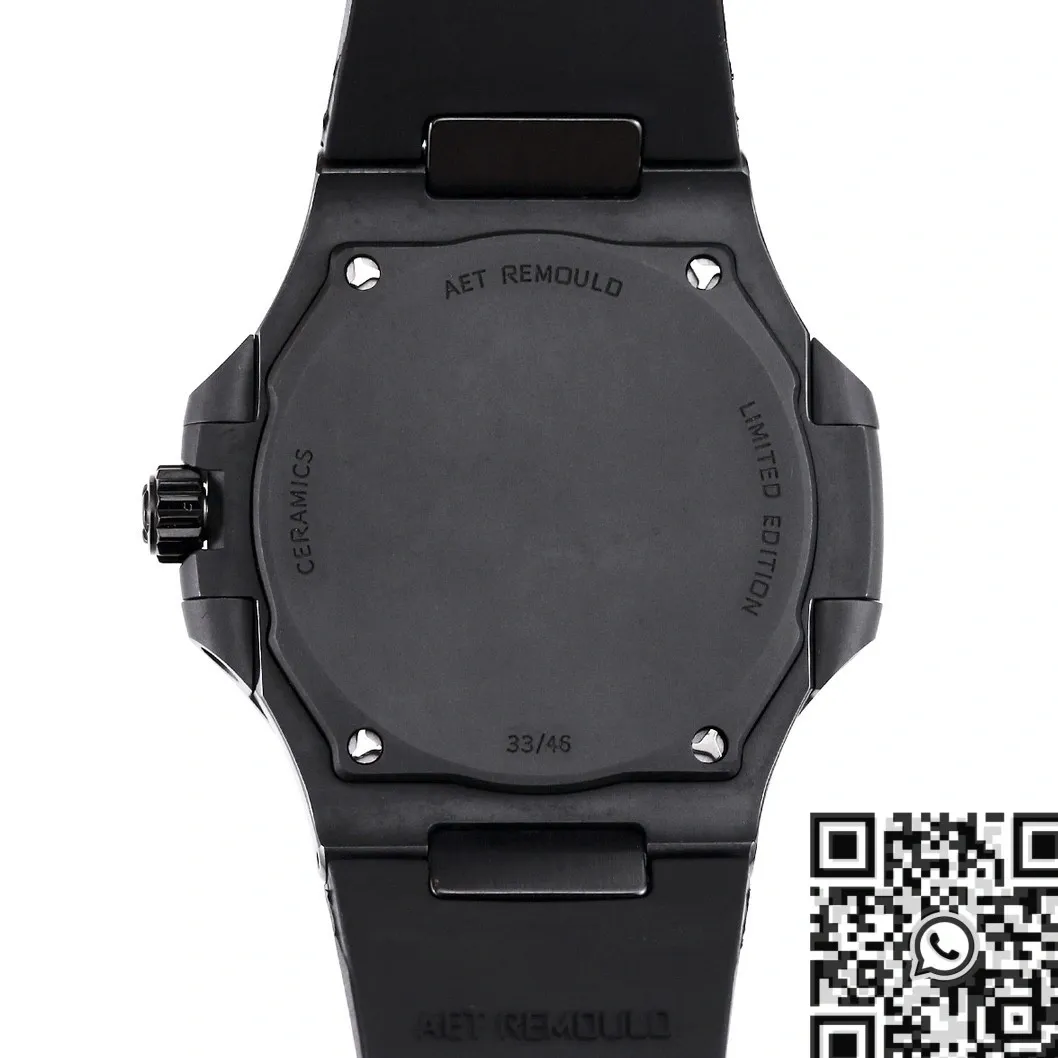 Lightweight AET Custom Patek Philippe Nautilus Gradient Black Ceramic Watch 714