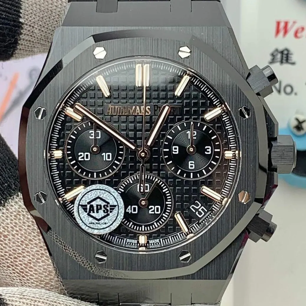 Audemars Piguet 26240CE.00.1225CE.02 Black Ceramics Golden Scale APS Factory Unique 1984
