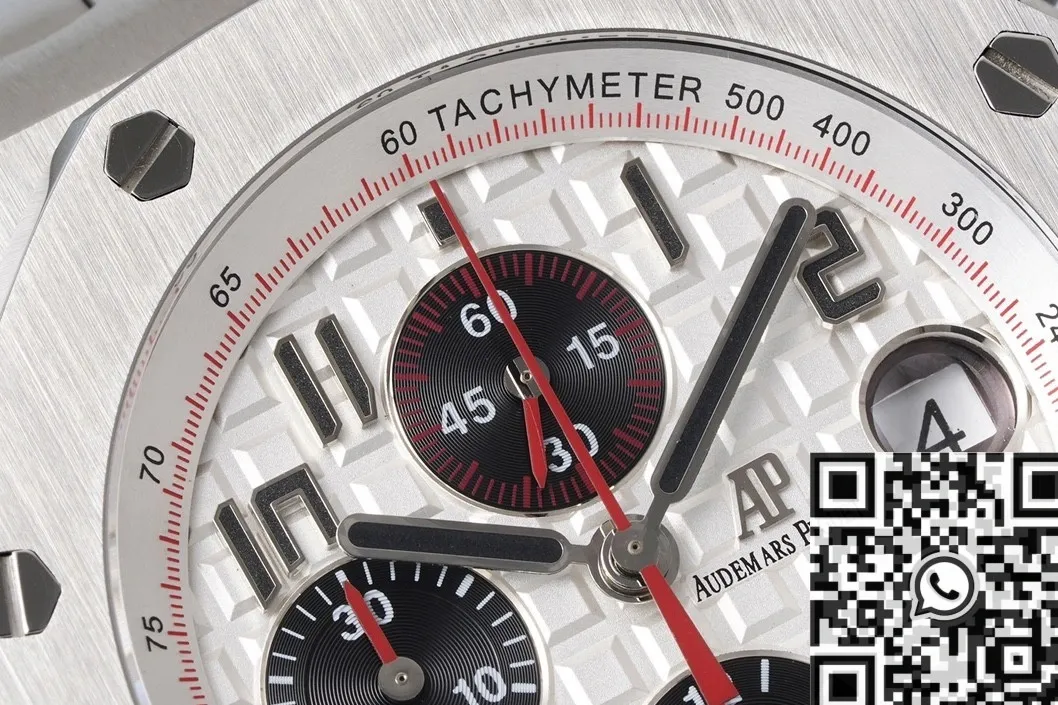 Audemars Piguet AP Royal Oak Offshore Chronograph 26170ST.OO.1000ST.01 Silver Panda Plate Watch APF Factory Flexible 2048