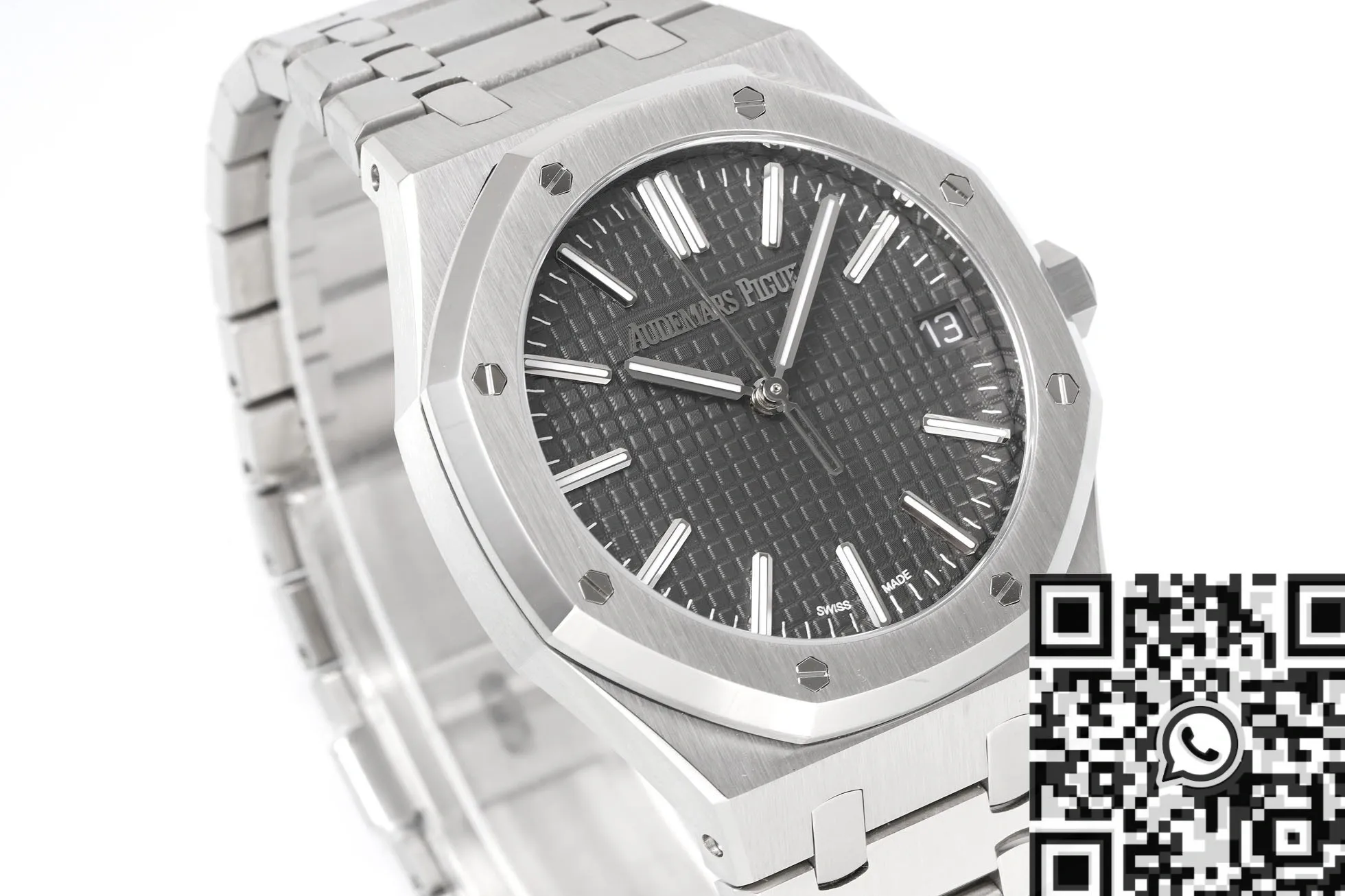 DailyWear Audemars Piguet APS Factory Royal Oak Replica 15510ST.OO.1320ST.10 Grey Dial Watch 1974