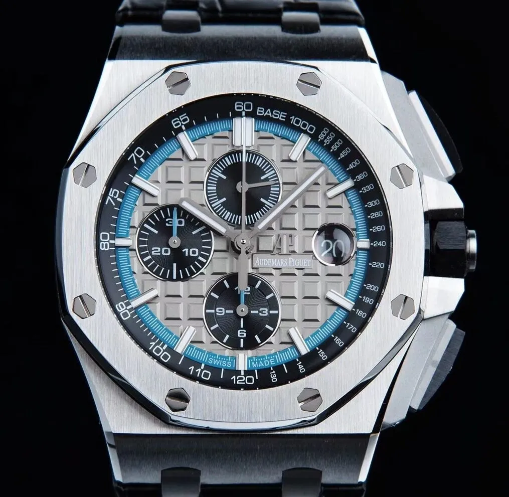 Audemars Piguet Fake Royal Oak Offshore Watch 26417BC.OO.A002CR.01 Gray Dial APF Factory Efficient 2056