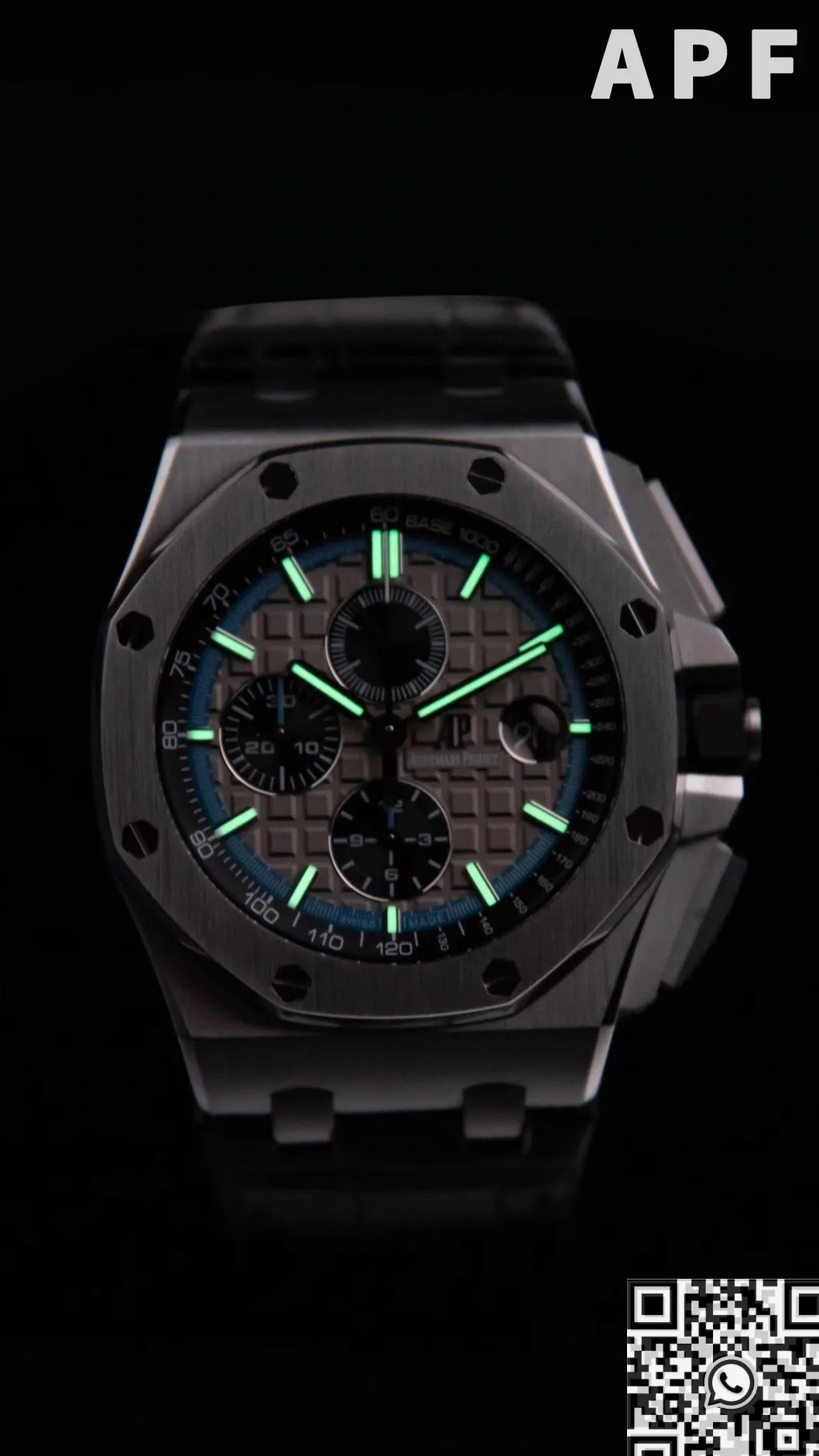 Audemars Piguet Fake Royal Oak Offshore Watch 26417BC.OO.A002CR.01 Gray Dial APF Factory Efficient 2056