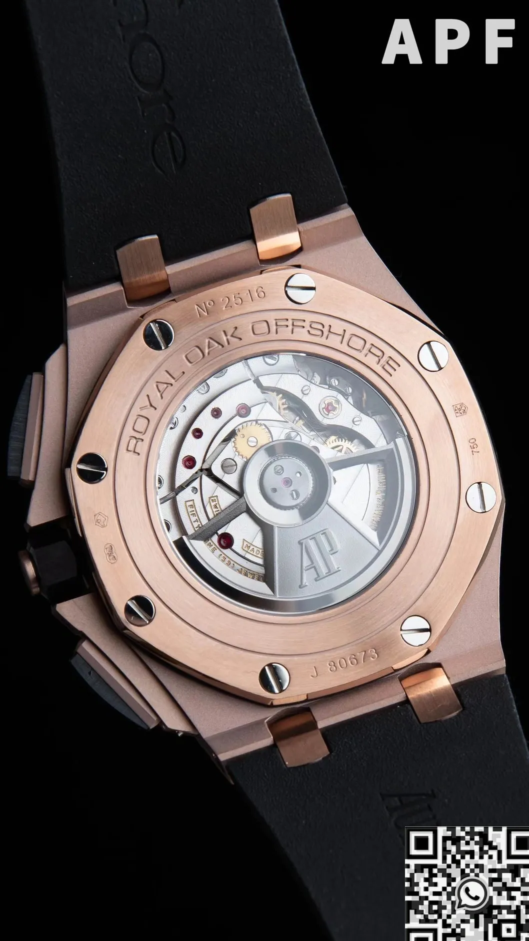 Stylish Audemars Piguet Replica Royal Oak Offshore 26416RO.OO.A002CA.01 Dark Gray Panda Plate APF Factory 2055
