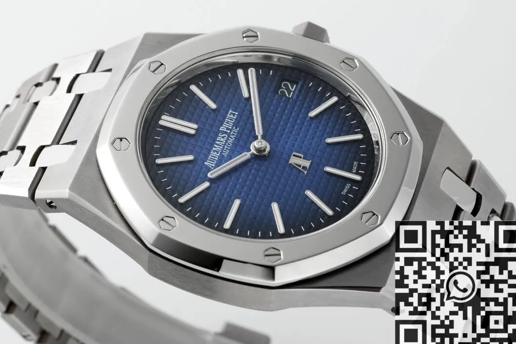 Bright Audemars Piguet Royal Oak 15202IP.OO.1240IP.01 Gradient Blue Watch ZF Factory 2181