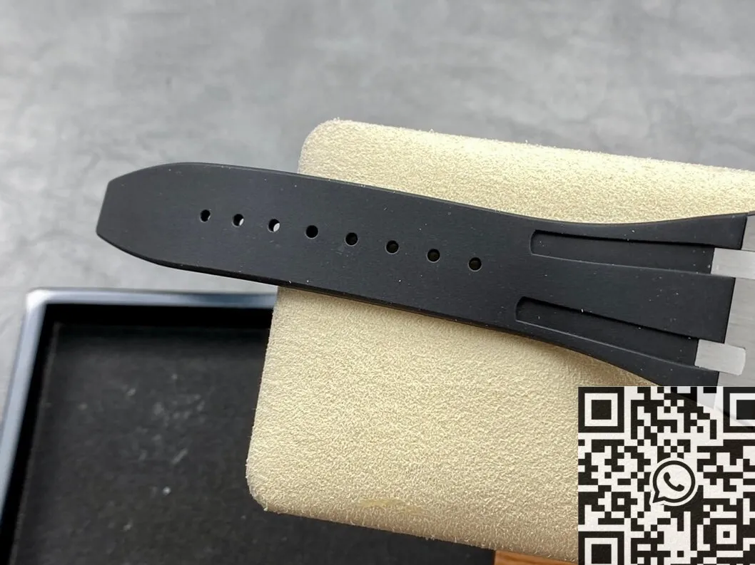 Audemars Piguet Royal Oak 15400 Blue Dial Rubber Strap Watch APS Factory Sophisticated 1973