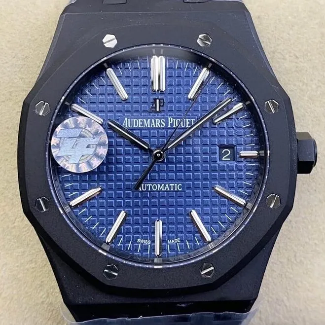 SmartChoice Audemars Piguet Royal Oak 15400 DLC Version Blue Dial Watch ZF Factory 2182