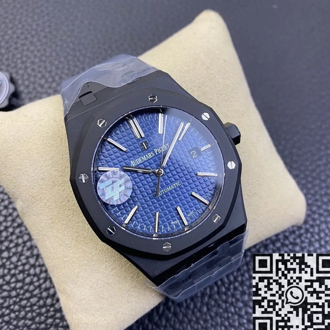SmartChoice Audemars Piguet Royal Oak 15400 DLC Version Blue Dial Watch ZF Factory 2182